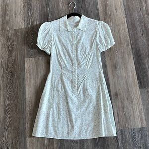 WeWoreWhat Elle Floral Puff Sleeve Dress